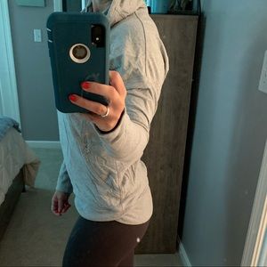 Lululemon size 8 grey cozy sweatshirt